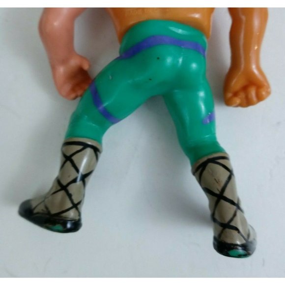 Vintage 1990 Titan Sports WWF/WWE Jake The Snake Roberts 4.25" Action Figure (A) - Picture 10 of 10